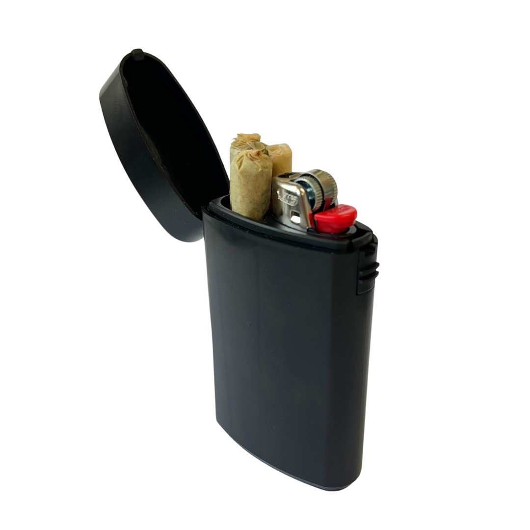 Puffcase lighter and joint case